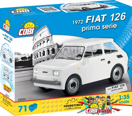 Cobi 24523 S1 Fiat 126 prima serie 1972 (2020)
